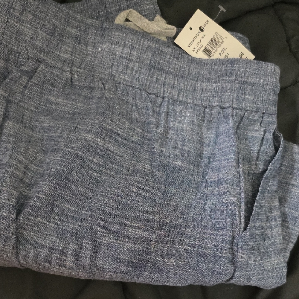 Allen Allen Blue Mini Skirt